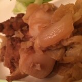 白菜と里芋と薩摩げの煮物